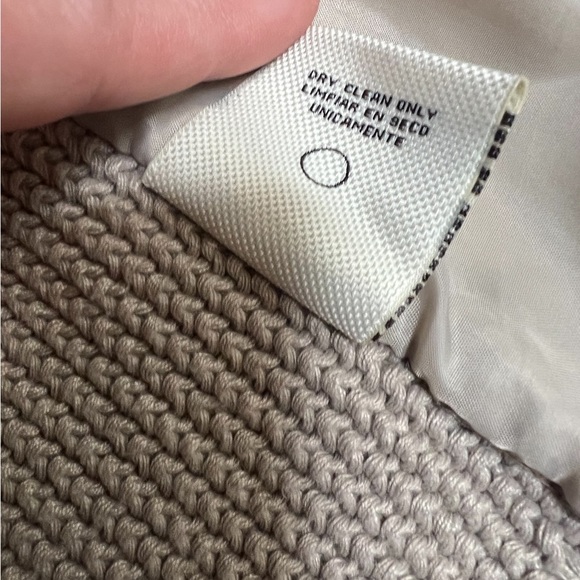 Sebby Collection knit faux‎ fur and feather open vest size Small - Picture 8 of 8